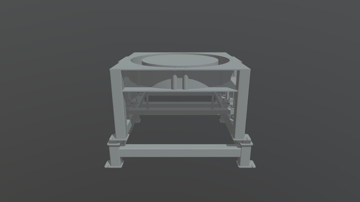 Форма кольца опорного 3D Model