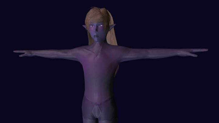 elfpaint1 3D Model