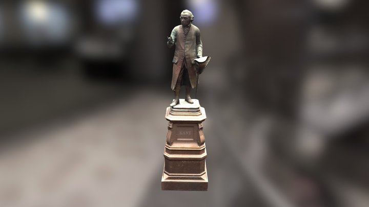 Immanuel Kant 3D Model