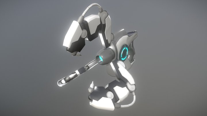 Photon Projector: Symmetra's primary weapon 3D Model