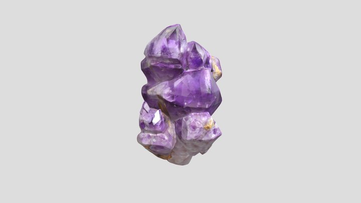 Amethyst Formation 3D Model