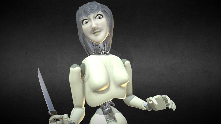 Psycho Robot 3D Model