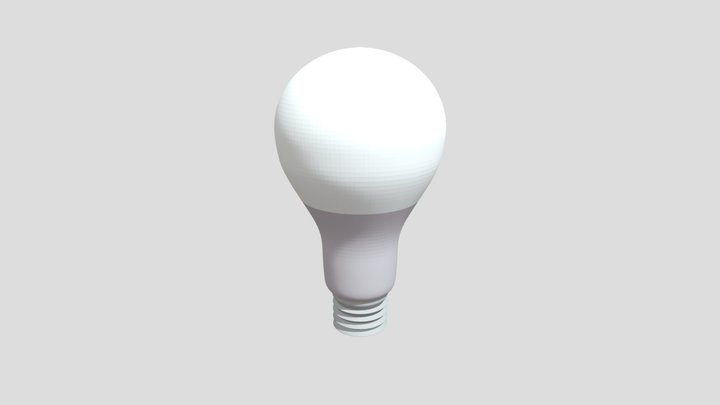 LED bulb for free 3D Model