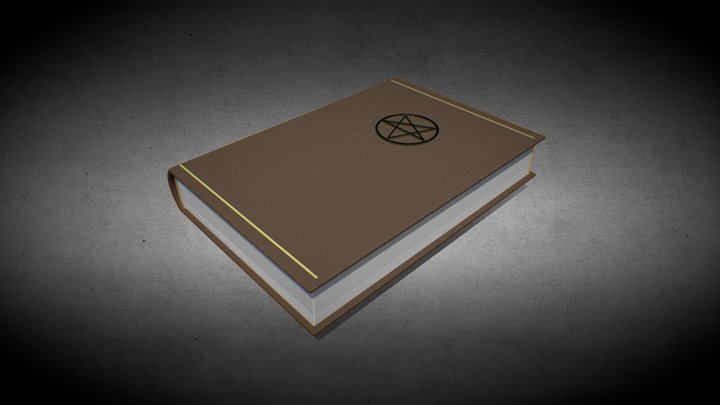 Book 3D Model