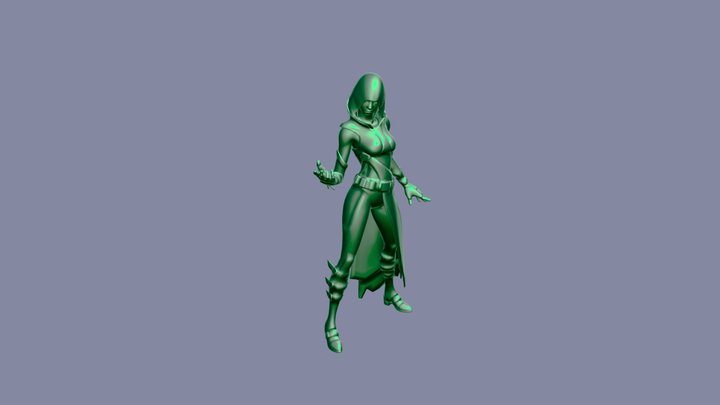 Glow-fortnite-outfit 3D Model