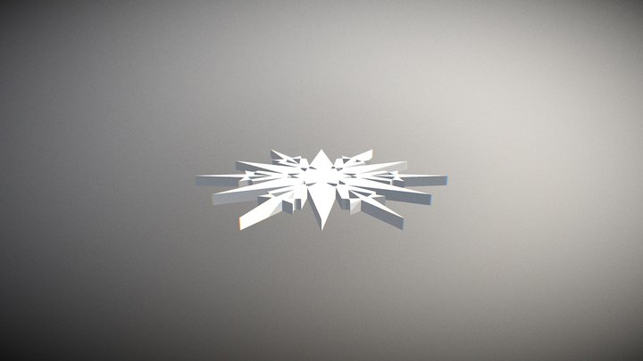 Ashley's snowflake 3D Model