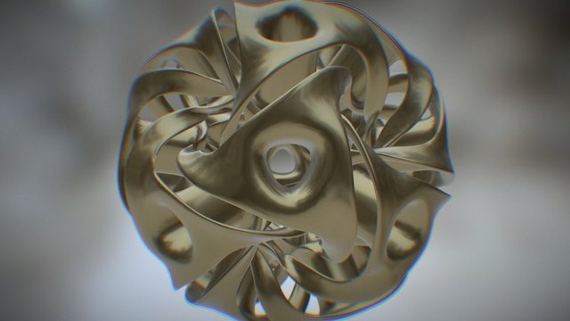 FORME-08- Tulip Sphere 3D Model