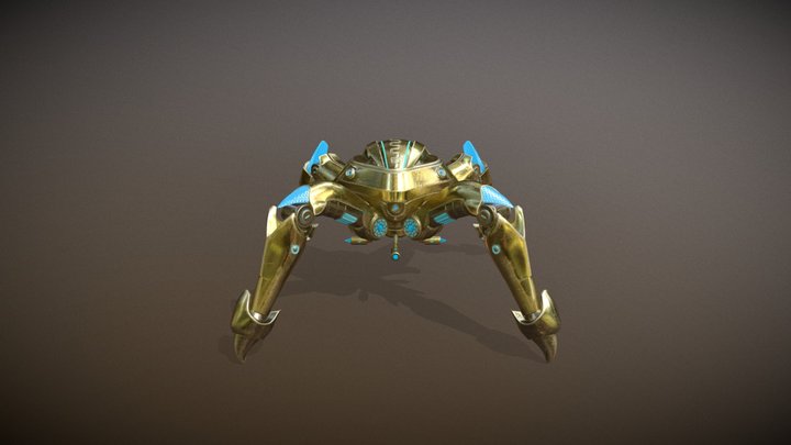 Starcraft Dragoon Fanart 3D Model