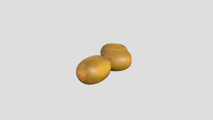 Kiwi Fruit 3D Model AR VR 3D Model