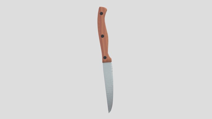 steak knife 3D Model