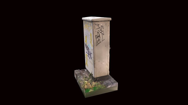 Electrical Connection Box. Barcelona 3D Model