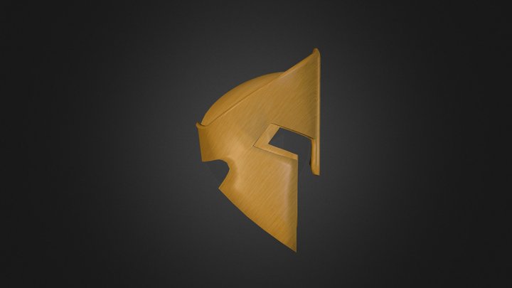Spartan Helmet 3D Model