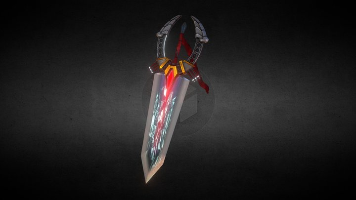 Ultima weapon 3D Model