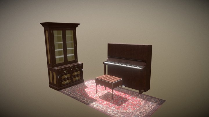 Victorian room 3D Model