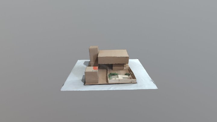 Dream House Sketch Model 3D Model