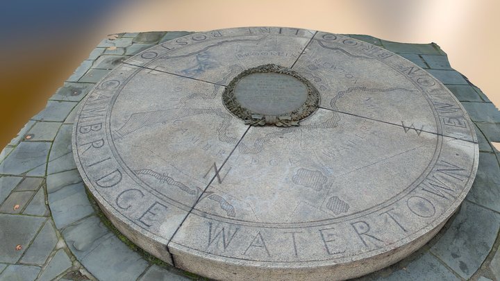 Samuel Storrow Memorial 3D Model