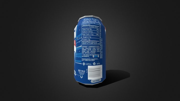 Pepsi can 3D Model