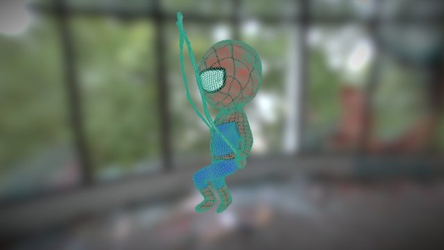 Mini spiderman 3D Model
