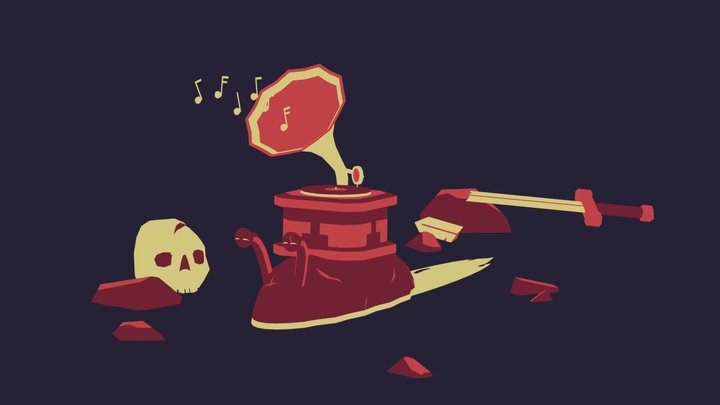 The brute snail life 3D Model