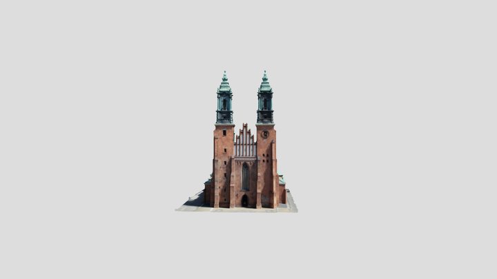 Model 3D Katedry Poznańskiej 3D Model