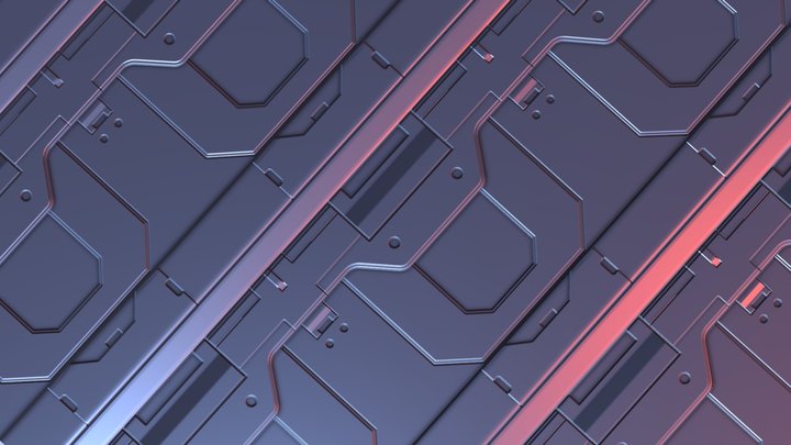 SysPass Panel PBR Material – Modello 3D gratuito STL