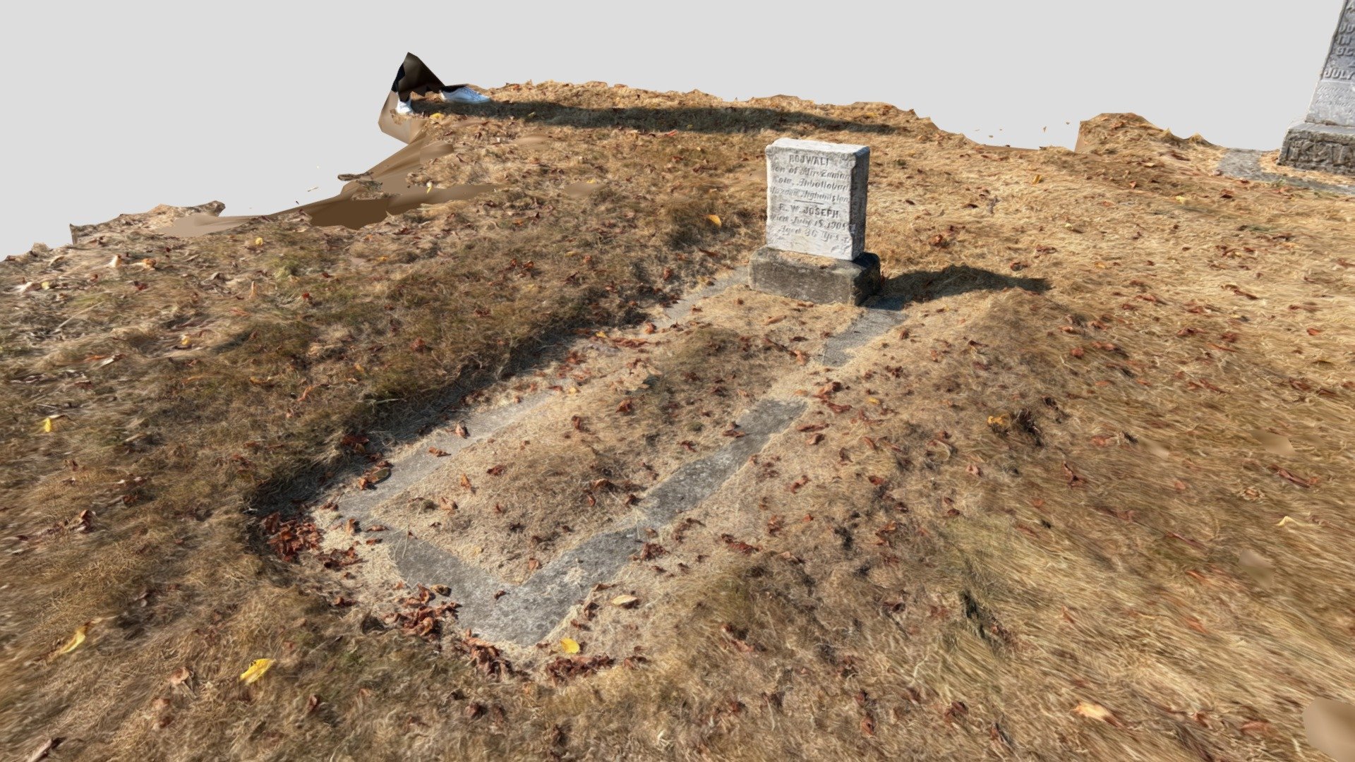 new plot grave 3D model by Reo Creative Scanning (ReoCreativeScanning) [4686523] Sketchfab