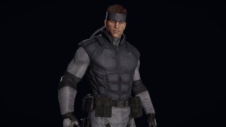 Solidsnake 3D models - Sketchfab