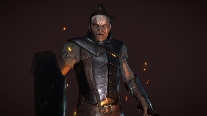 Uruk Hai 3D Model