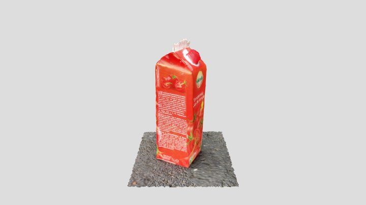 Tomato Juice 3D Model
