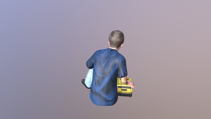 Little Boy 3 3D Model