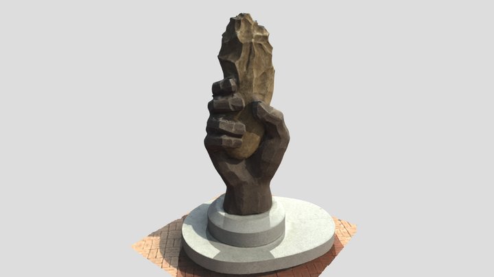 충남 공주 석장리 박물관 조형물 3D Model