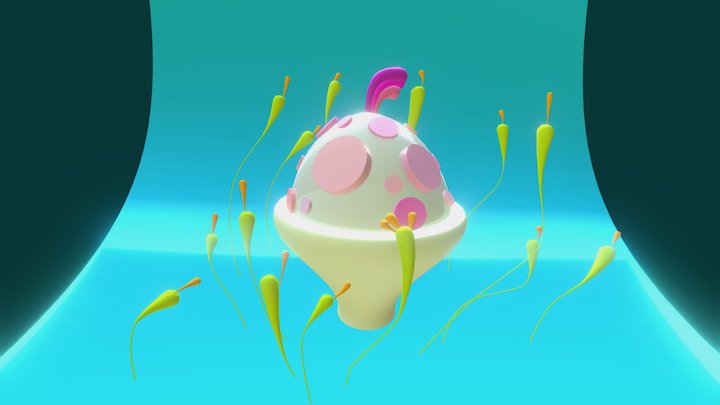 Egg Pod 3D Model