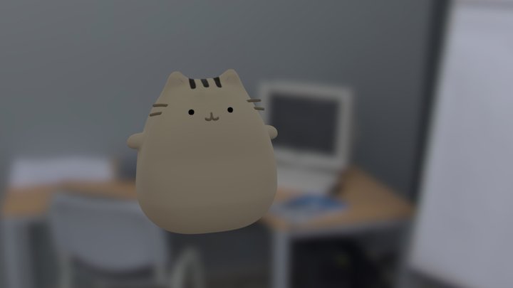 Pusheen 3D Model