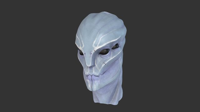 Alien head 3D Model