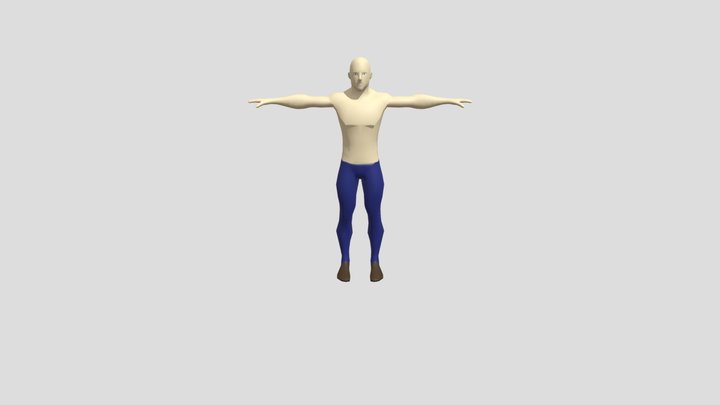 Práctica de humano Animación 3D 3D Model