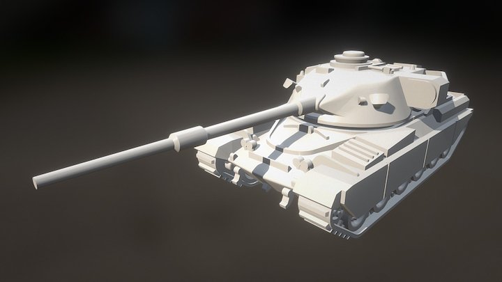 Chieftain Mk3 3D Model