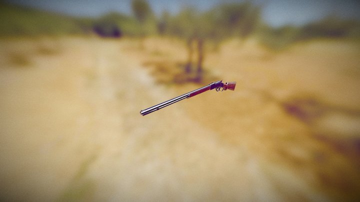 Winchester Rifle 3D Model