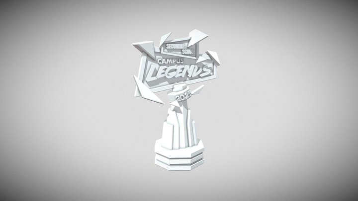 FINAL_Trophy 3D Model