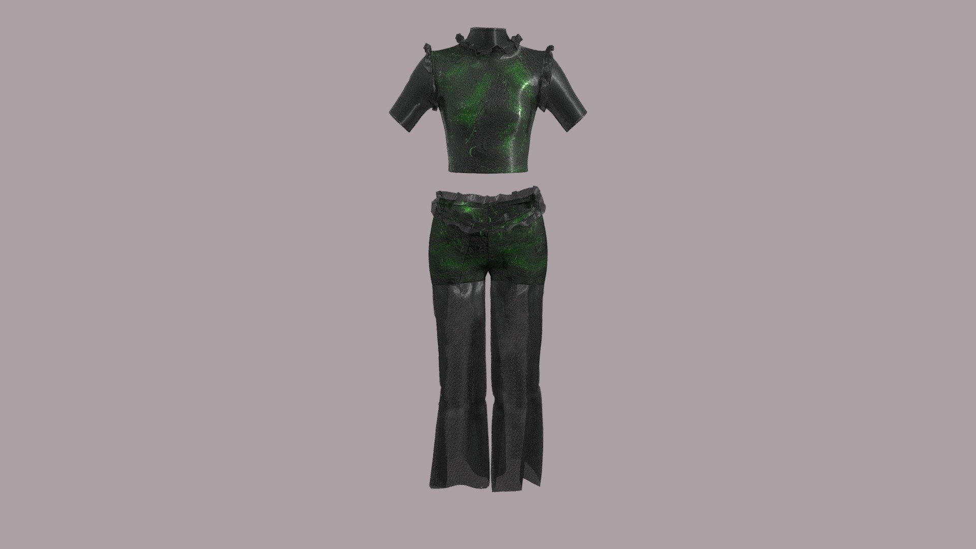 Biolum Pants Lo Poly