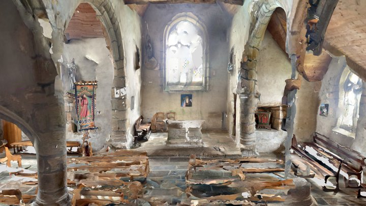Chapelle Saint-Egarec, Kerlouen 3D Model