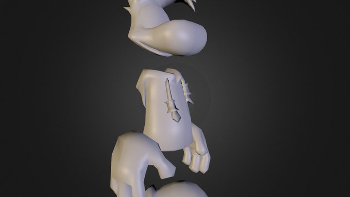 Rayman Blend 3D Model