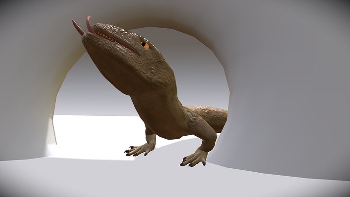 wyrm creature 3D Model