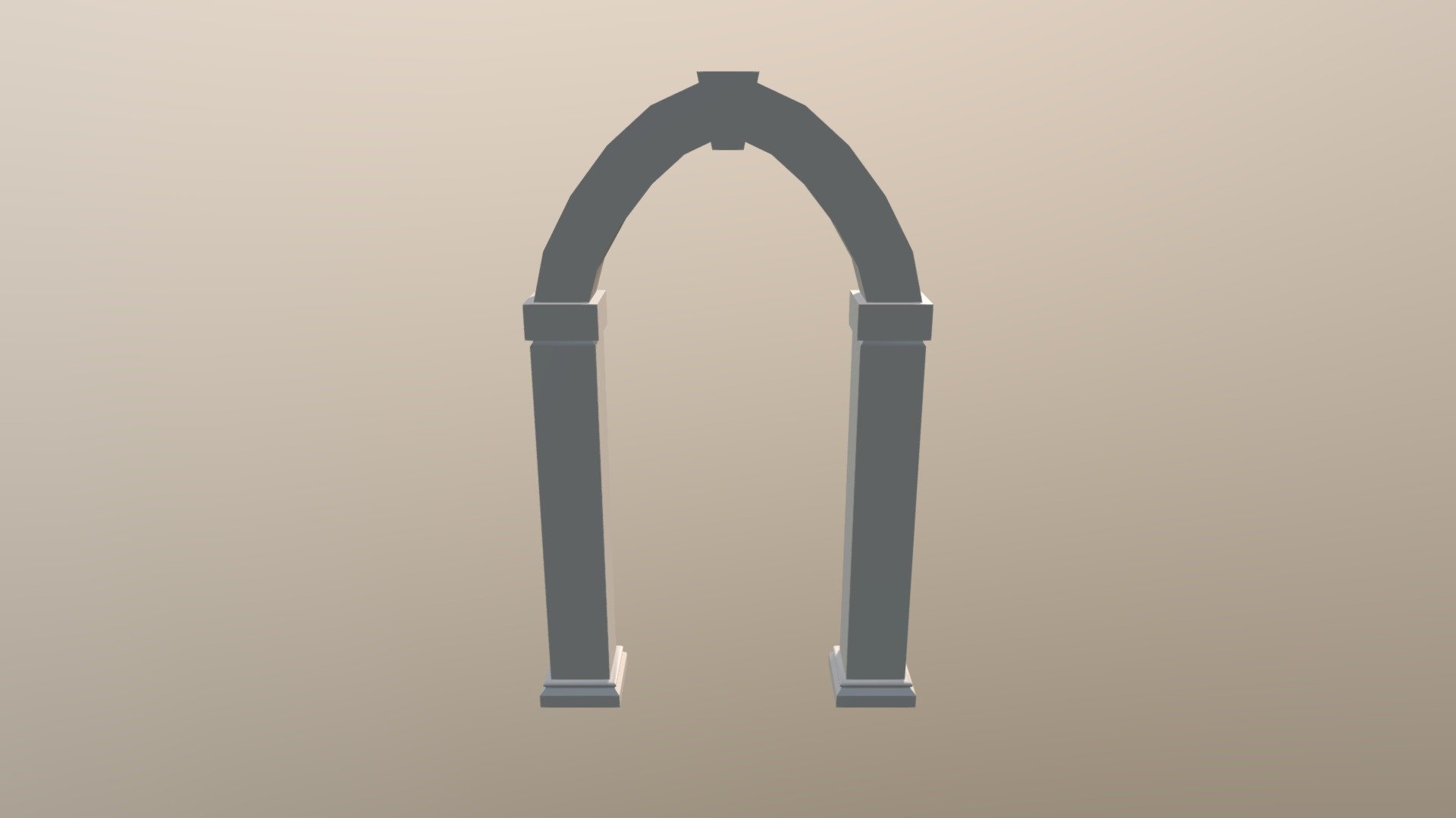 Archway - 3D model by Benkenobi10 [46916b8] - Sketchfab