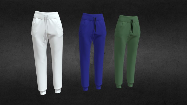 Track Pant 3D Model