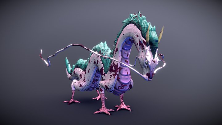 Bloody Haku 3D Model