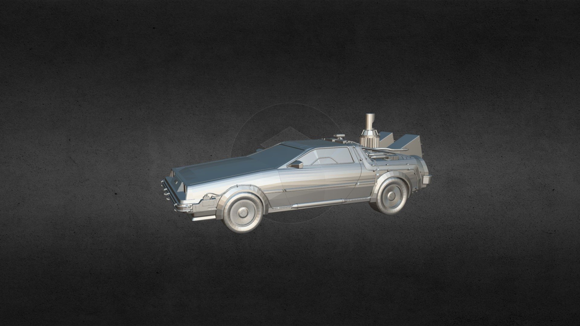 Sm_Finished Delorean