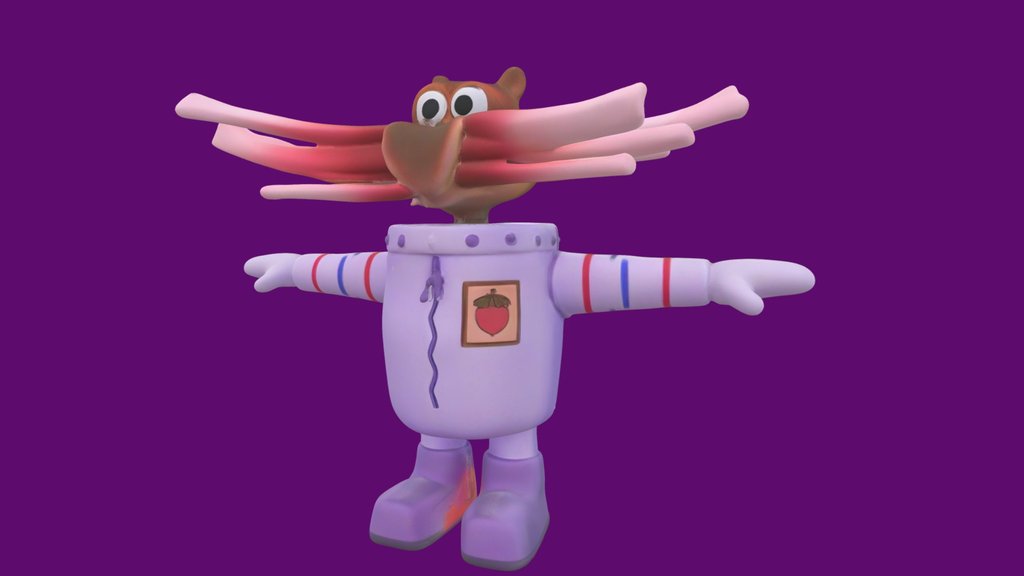 Meshy AI - Mutated Sandy Teeth Monster
