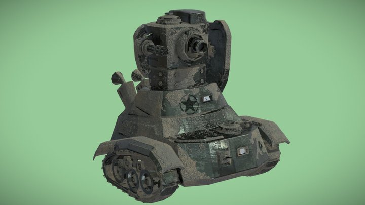 Pimetank 3D Model
