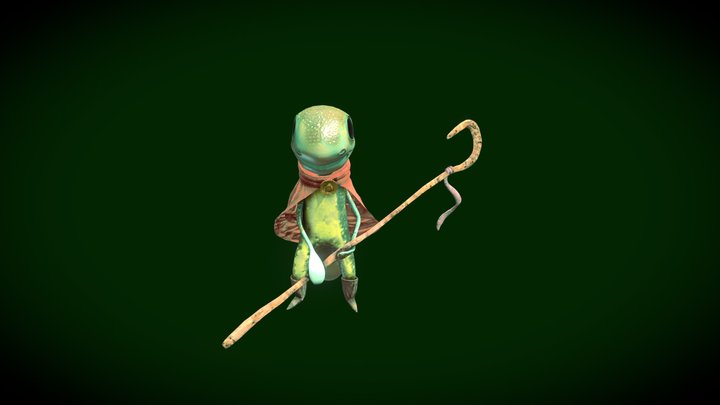 LizardFinal 3D Model