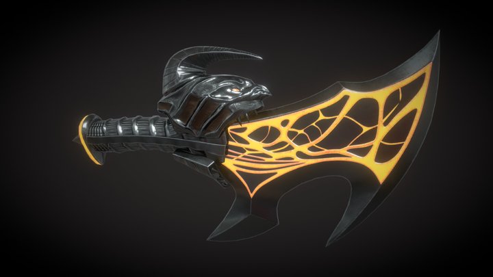 God of War - Blade of Olympus by A Skewed View 3D, Download free STL model